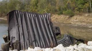 preview picture of video 'old train wreck/Erosion Control'