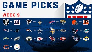 Week 9 Game Picks! | GameDay View