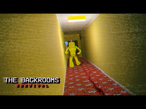 Survival Of The Backrooms Game [Early Gameplay] #devlog 