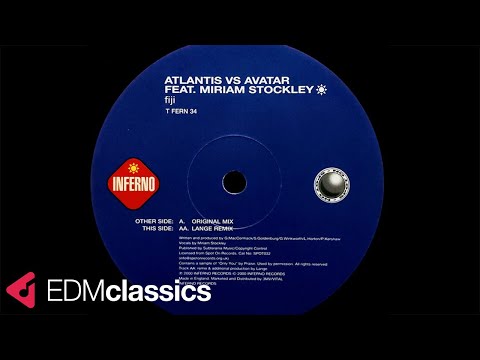 Atlantis vs Avatar featuring Miriam Stockley - Fiji (Lange Remix) (2000)