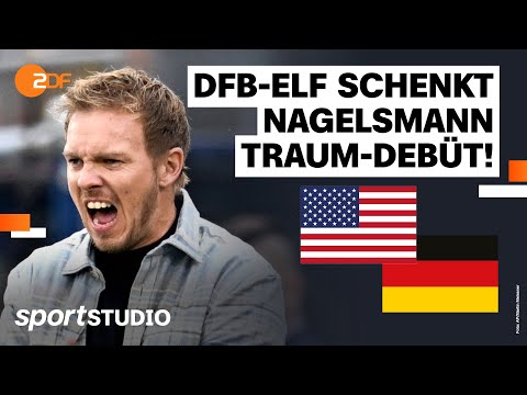 USA – Deutschland Highlights | Freundschaftsspiel | sportstudio