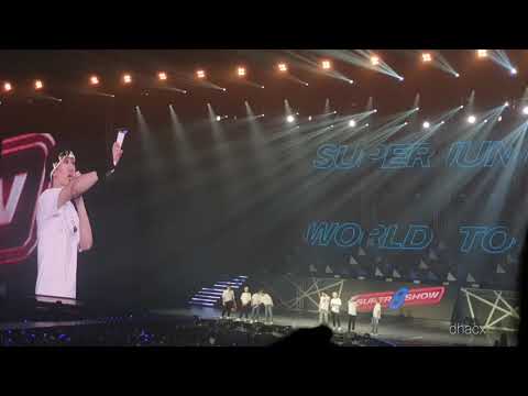 191124 Super Show8 in BKK - End talk 💙 Day2