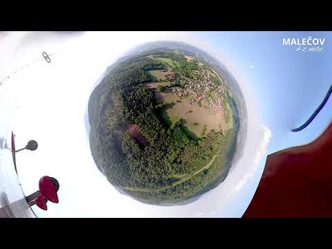 Letecké video Malečov z nebe