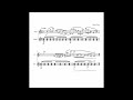 Descending Thirds Study With Holding Tones For Flute And Guitar