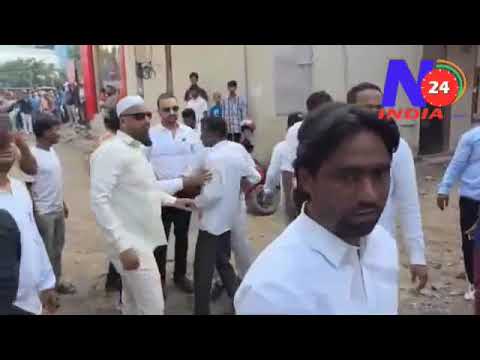 Nampally Constituency mey Feroz Khan Vs Majid Hussain. Followers mey bhi zabardast maarpeet