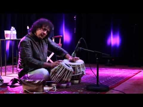 Zakir Hussain - Teaching & Playing tabla 11/11