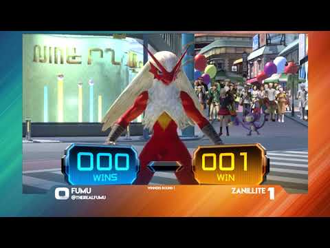 Fumu (Blaziken) vs Zanillite (Machamp) - Pokken at Alpha - 9-4-18