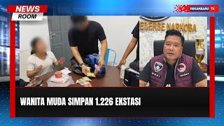 Simpan 1 226 Butir Ekstasi, Wanita Muda Ditangkap Polisi