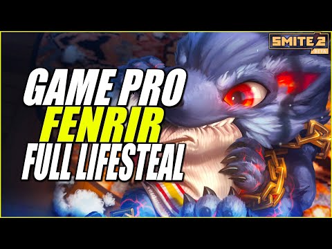 FENRIR SOLO IS SO BROKEN NOW ► GAME PRO Build & Gameplay on SMITE 2
