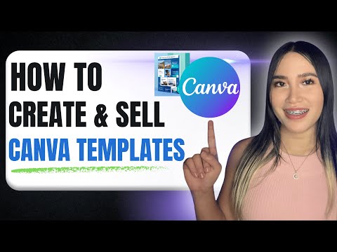 How to Create & Sell Canva Templates | Step by Step Canva Tutorial for Beginners