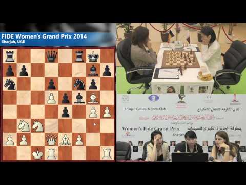 Round 5: Batchimeg (MGL) 1/2-1/2 Ju Wenjun (CHN)