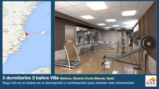 preview picture of video '3 dormitorios 3 baños Villa se Vende en Benissa, Alicante (Costa Blanca), Spain'