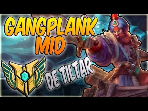 MAESTRIA DE TILTAR - SERÁ MAIS UMA SÉRIE BRABA? - GANGPLANK  MID - GAMEPLAY