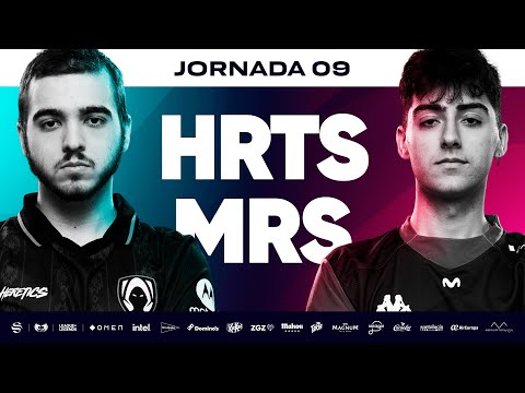Los Heretics VS Movistar Riders - JORNADA 9 - SUPERLIGA - PRIMAVERA 2023 - LEAGUE OF LEGENDS