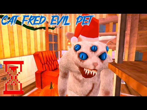 Кот Фред Новогоднее обновление // Cat Fred Evil Pet