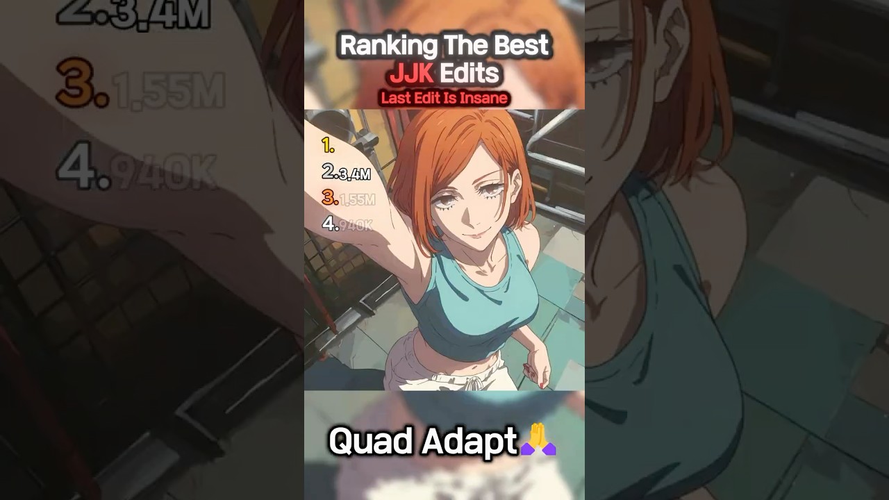 Ranking The Best JJK Edits  #viral #anime #shorts #usa