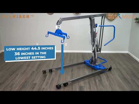 Med-Mizer MedRiser 1000 lbs Bariatric Patient lift introduction 1080p