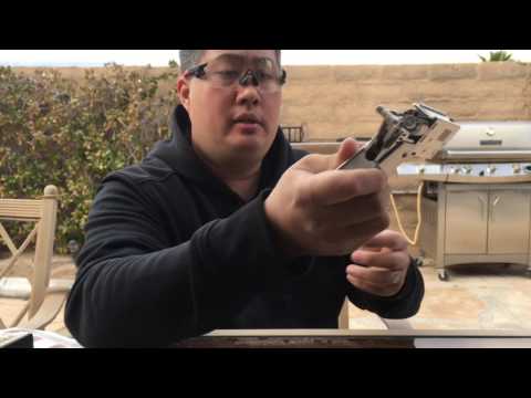 Stainless Steel Matchstick gun 10 shot revolver