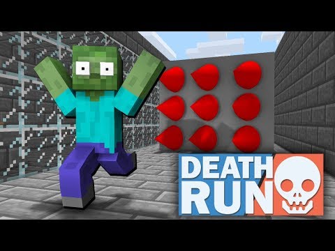 Monster School : DEATHRUN CHALLENGE - Minecraft Animation