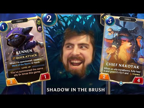 HERES NIDALEE!!! + Kennen LoR deck