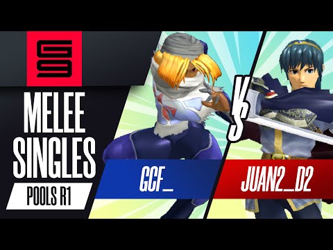 gcf_ (Sheik) vs Juan2_d2 (Marth) - Melee Singles Winners Round 1  - Genesis 9