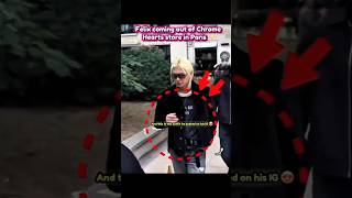 Felix Spotted Leaving Chrome Hearts Store In Paris😍 #straykids #felix