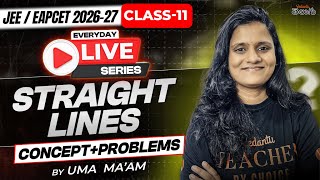 Straight  Lines Class 11 Full Concept & Tricks - MPC - EAPCET / JEE 2026