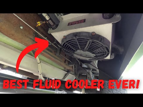 The BEST transmission cooler for a 7.3L Powerstroke!
