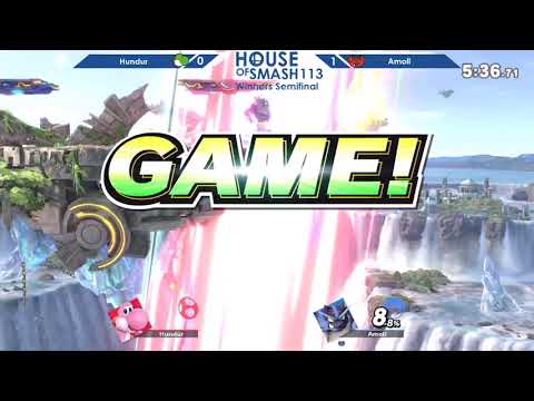 House of Smash 113 - Hundur vs Amoll - Winners Semis - Ultimate