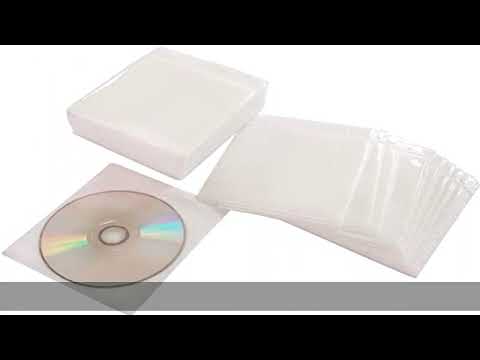 Cd & dvd white cover sleeve
