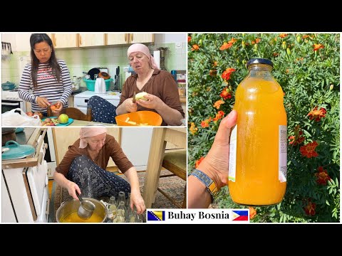 Recept za sok od jabuke i mrkve moje svekrve | Homemade Carrot and Apple Juice