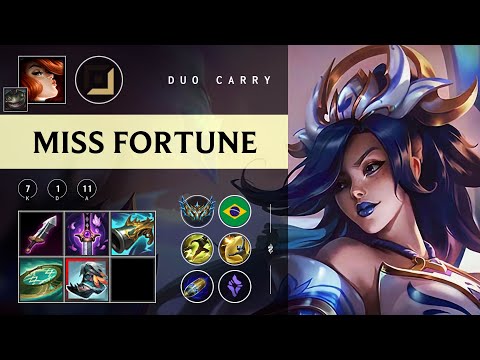 Miss Fortune ADC vs Ezreal - BR Challenger Patch 25.24