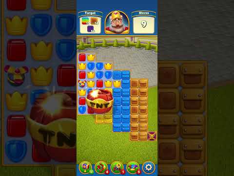 Statisfying Destroy Royal Match Level 1840 #games #royalmatch #music #short #statisfying #destroy