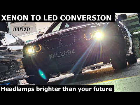 BMW E39 LED Headlight Upgrade by CSB Pro | EvoMalaysia.com