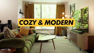 COZY & MODERN Living Room Tour (2025)