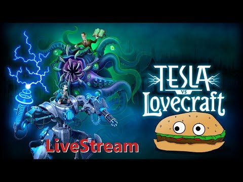 TESLA VS LOVECRAFT ⚡ Lets Turn These Fish People Into Seafood 🎮 Recorded Livestream 🎮