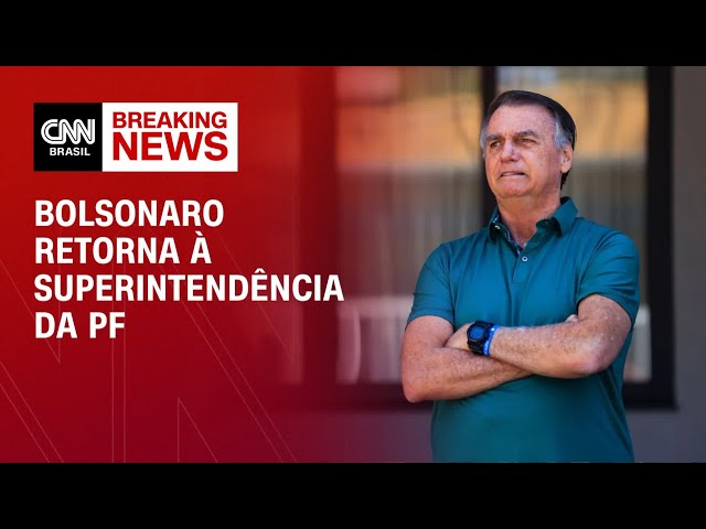 Jair Bolsonaro tem alta hospitalar e retorna à PF | HORA H