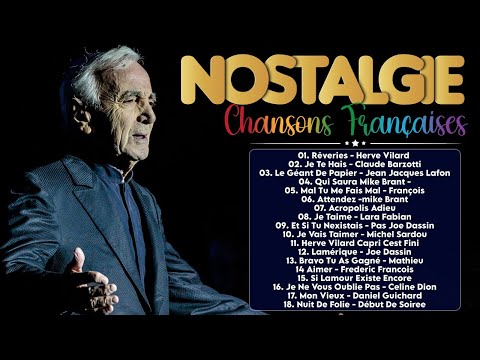 ⚡Les 100 Plus Belles Chansons Francaise en Tous les temps - Herve Vilard, Claude Barzotti,...