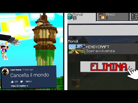 I FAN MI COMANDANO NEL MIO MONDO DI MINECRAFT - ITA