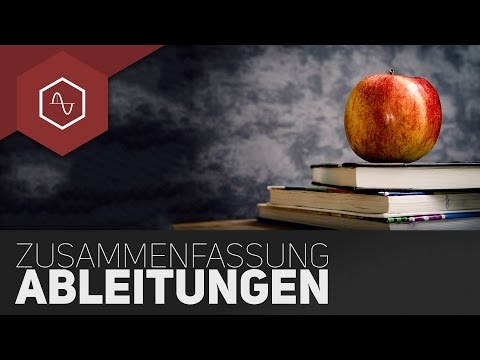 Derivative - Summary for the Math A-Levels!