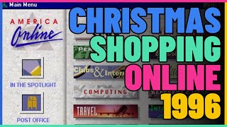 Christmas Shopping Online In 1996.