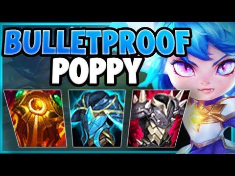 HOW MANY CHAMPS DOES IT TAKE TO KILL ONE POPPY?? BULLETPROOF POPPY SEASON 11! - League of Legends