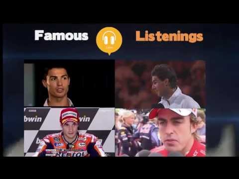 Famous People Listenings: Marc Márquez.