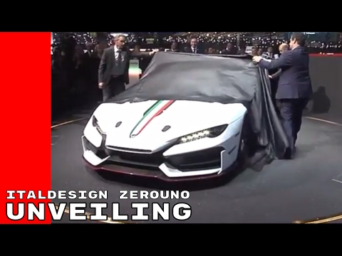 Italdesign Zerouno V10 Supercar Unveiling