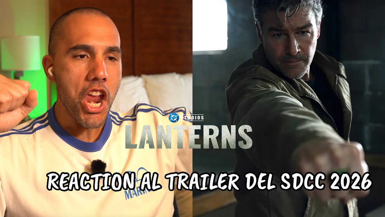 LANTERNS - REACTION AL TRAILER DEL SDCC! STUPENDO!!