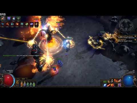 [3.3] Incursion - Ascendant Incinerate Totems vs Red Tier Elder 2 mins 15 secs