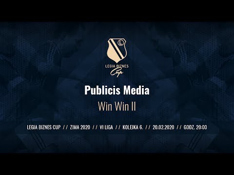 Skrót spotkania Publicis Media - Win Win II ( Legia Biznes Cup Zima 2020 )
