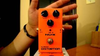 Video thumbnail for Nux - Classic Distortion DS-3 - Review (by Thyago Farias) by Thyago Farias