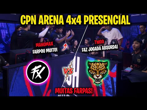 CPN ARENA - FLUXO vs RUSH - JOTAV RAN OVER! MANOMAX WENT CRAZY! TWO9 MAKES AN ABSURD PLAY! CLIPSFF