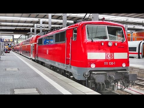 "BR 111 130"  mit Doppelstock Wagen und Wittenberger Steuerwagen